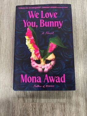 We Love You, Bunny Hardcover Book - Pink & Black